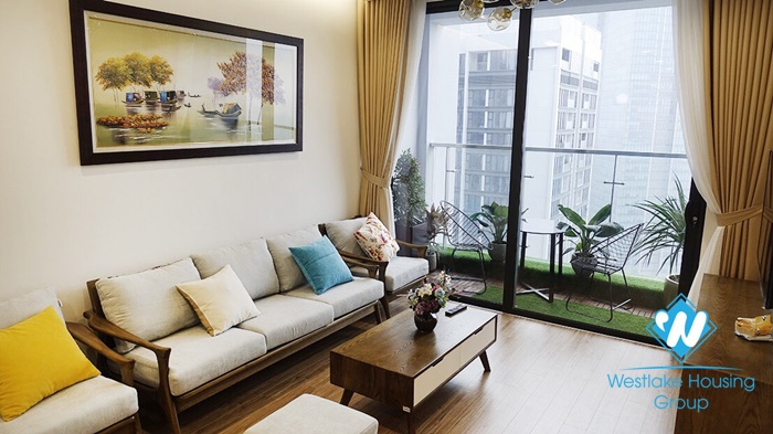 A nicely one bedroom apartment for lease in Vinhome Metropolis, Lieu Giai, Ba Dinh